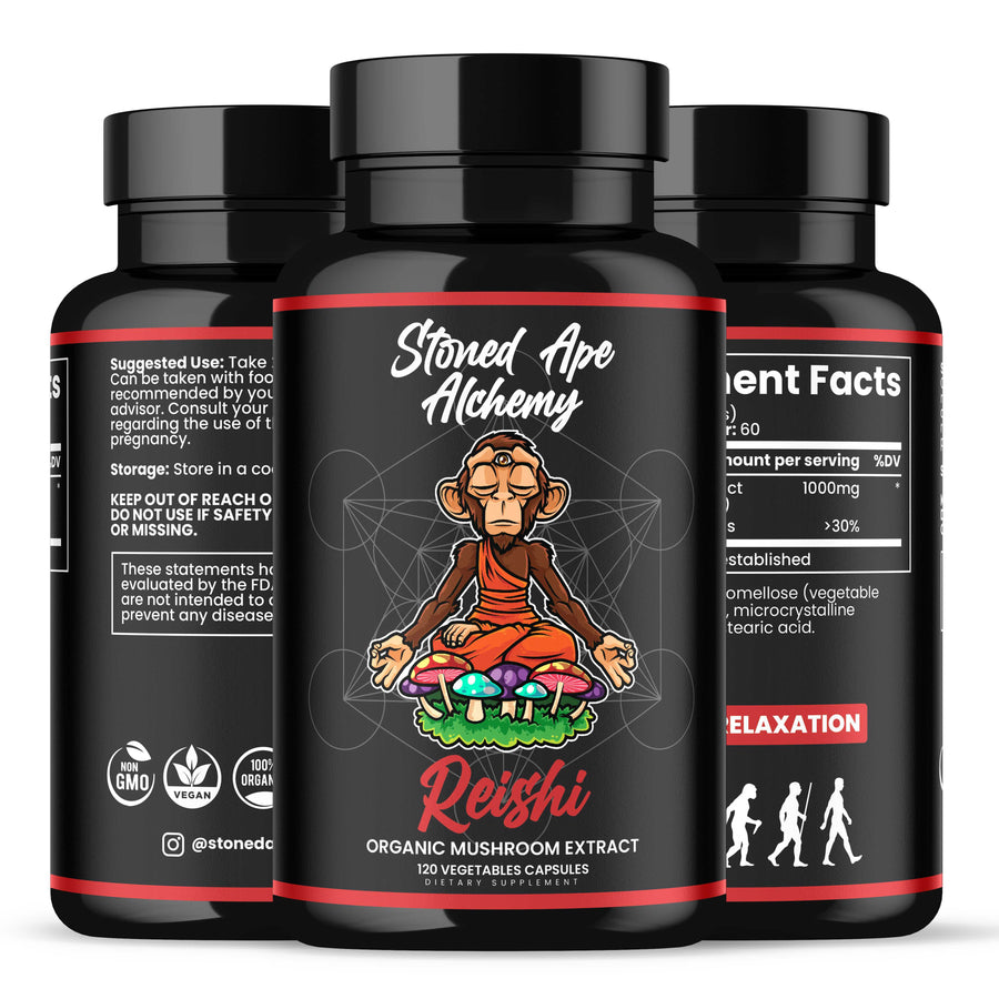 Reishi Organic Mushroom Capsules