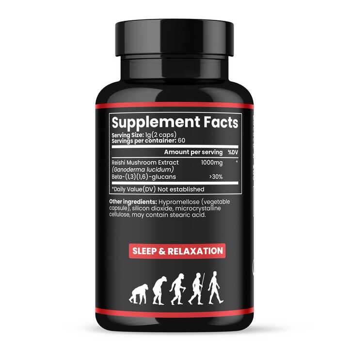 Reishi Organic Mushroom Capsules